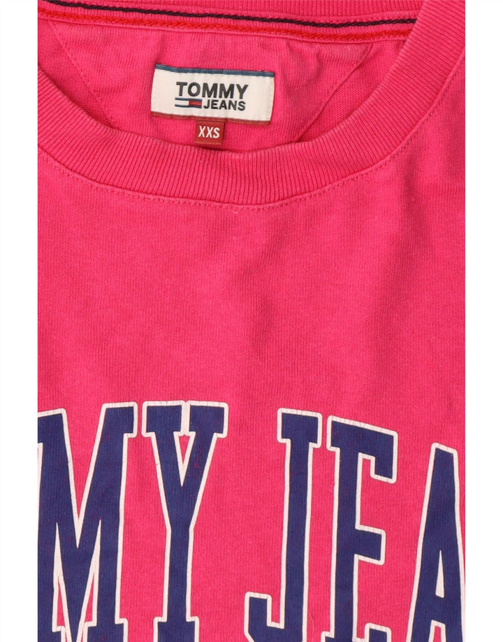 Mens Graphic T-Shirt Top 2XS Vintage Tommy Hilfiger and Second-Hand Tommy Hilfiger from Messina Hembry 