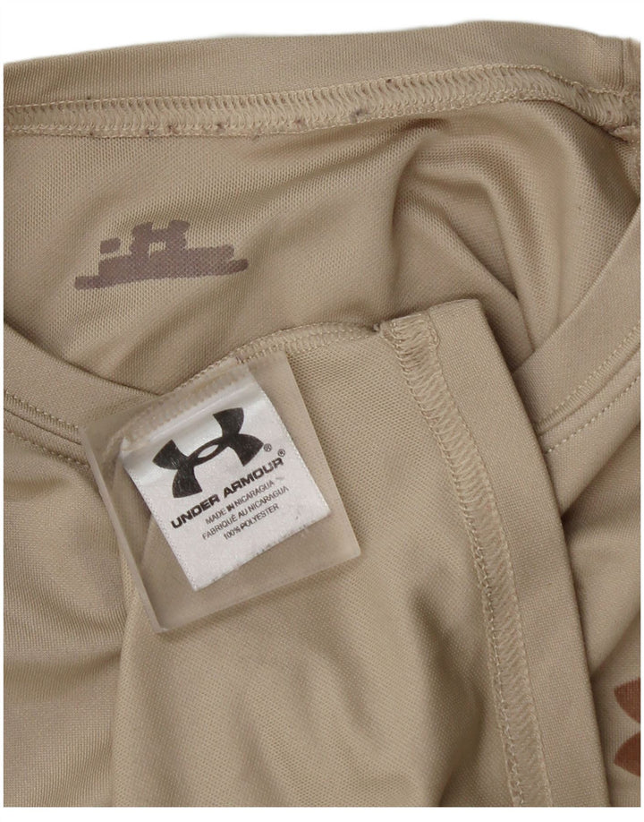 Tricou pentru bărbați Under Armour Top XL Bej Poliester