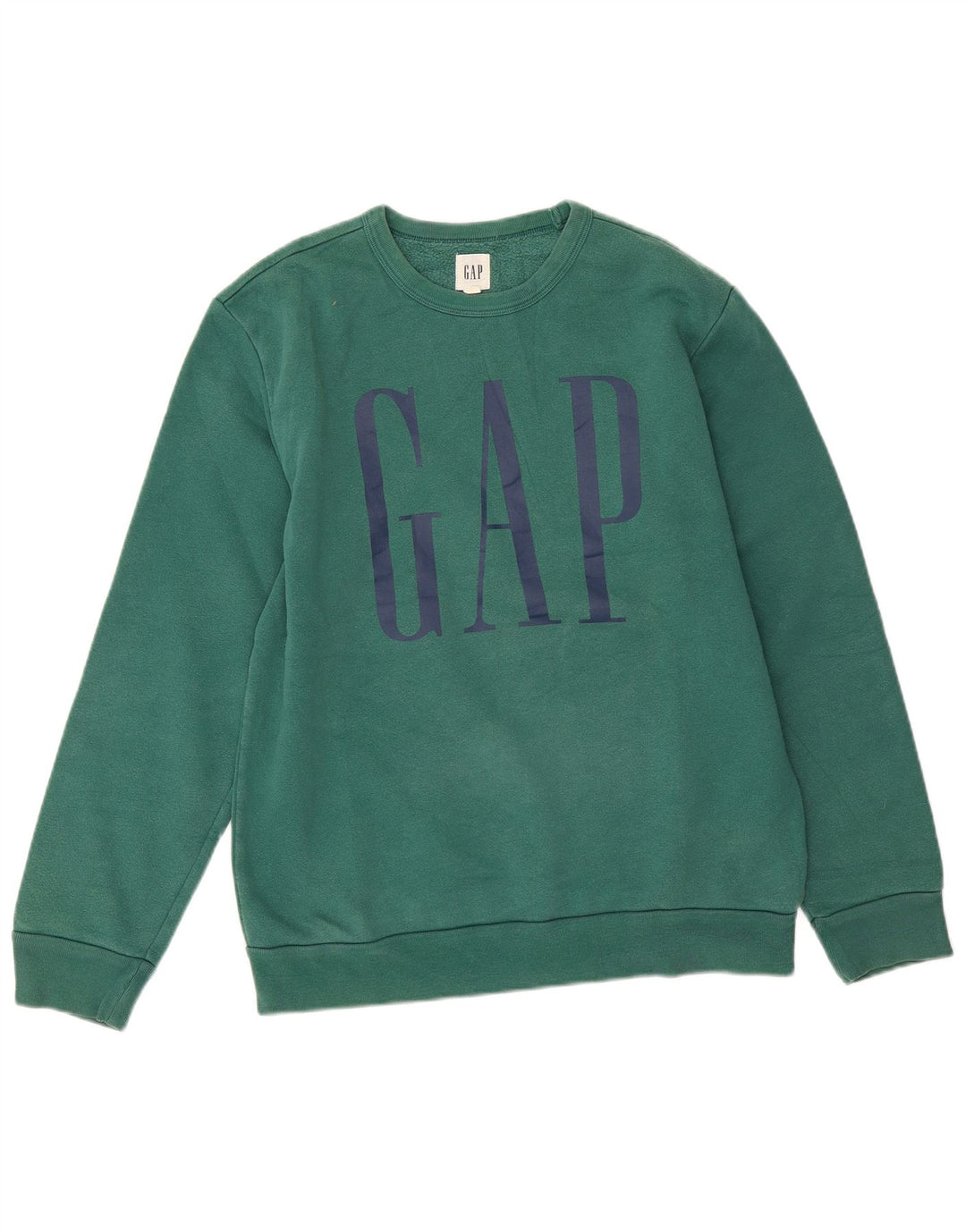 Hanorac grafic Gap pentru bărbați Jumper mic verde bumbac