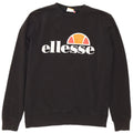 Hanorac pentru bărbați Ellesse Heritage Graphic Pulover mediu din bumbac negru