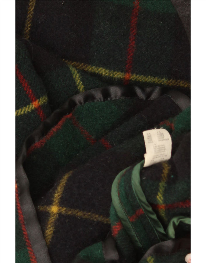 Jachetă Blazer pentru femei Penny Black, cu tăiere largă, IT 40, lână cu carouri mici, verde