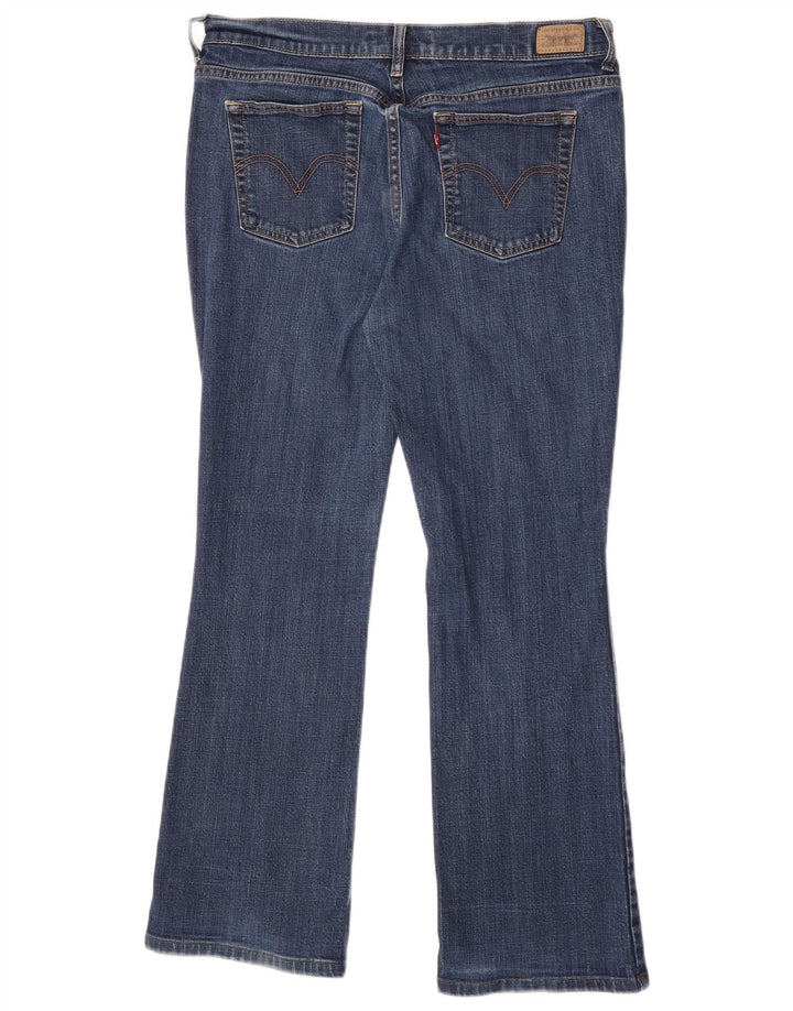 Blugi Levi's pentru femei 512 Bootcut US 12 Large W32 L30 Blue Bumbac