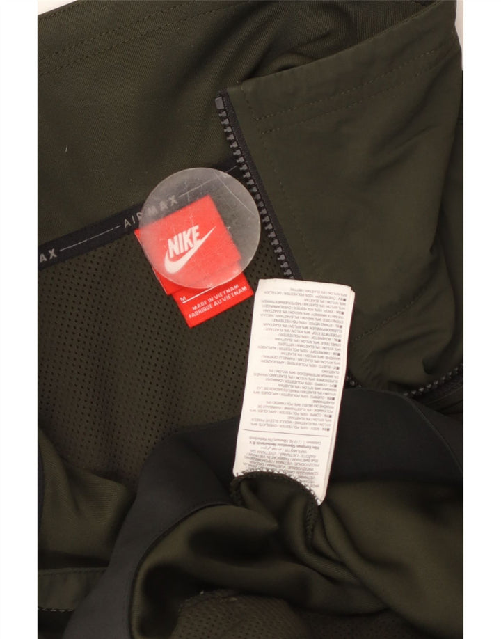 Jachetă de top pentru trening NIKE Air Max Graphic pentru bărbați, mediu kaki, color block