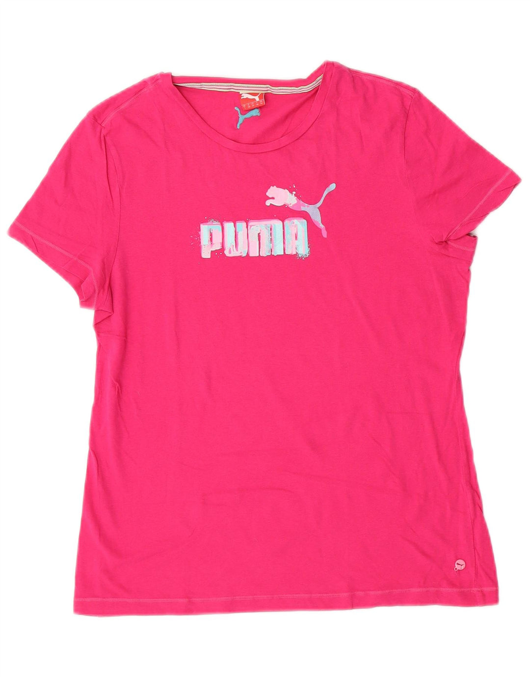 Tricou cu grafic Puma pentru femei Top UK 14 Medium Pink