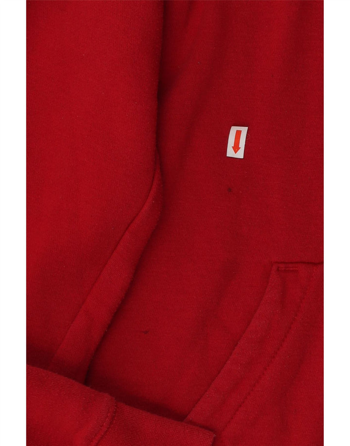 JORDAN Pulover cu glugă pentru băieți 12-13 ani, mare, roșu, bumbac