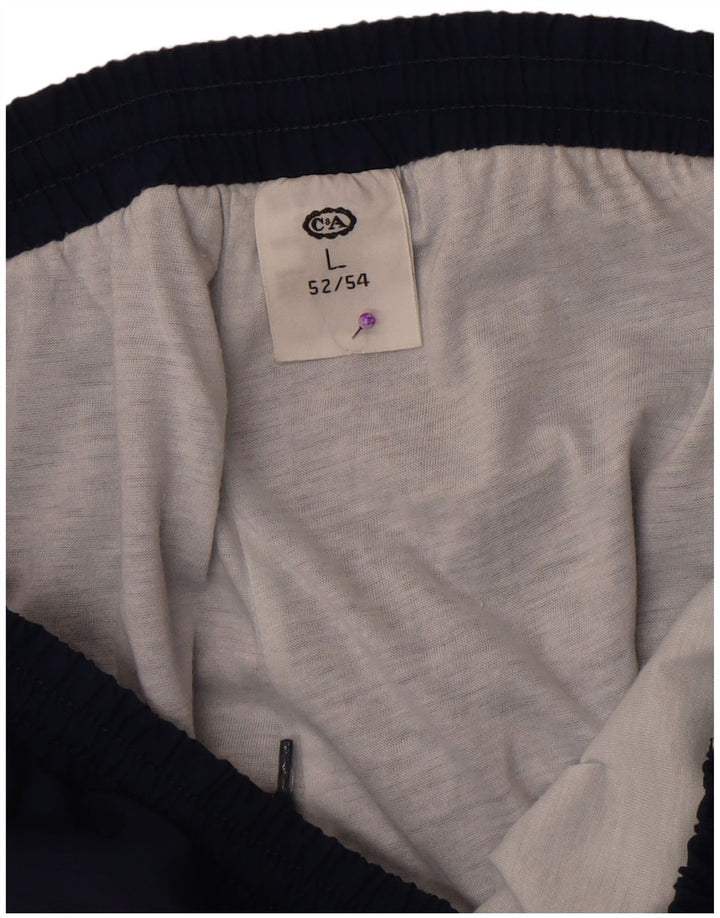 Pantaloni de trening pentru bărbați C&A Pantaloni de jogging, mari, bleumarin, poliamidă color bloc