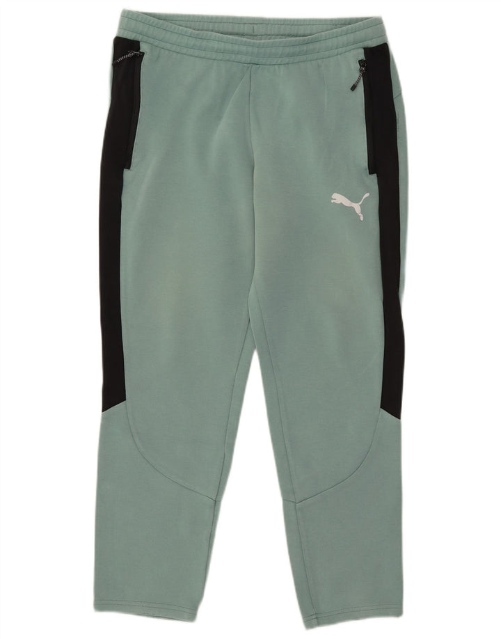 Pantaloni de trening Puma pentru bărbați, mari, verzi