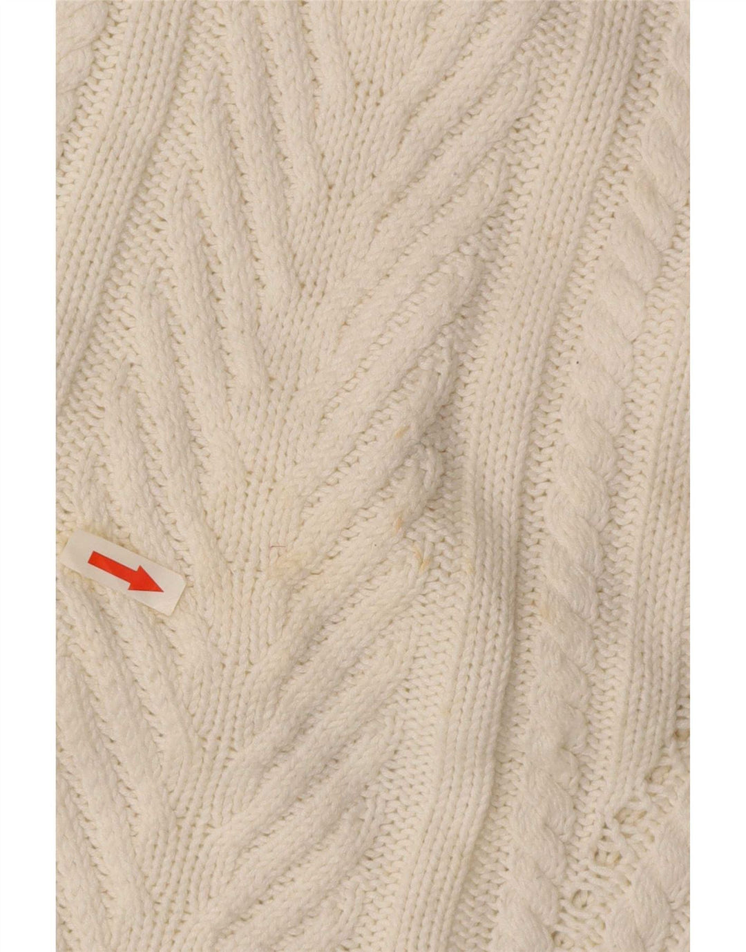 Pulover oversized cu gât țestoasă pentru femei Zara UK 10 Mic Alb