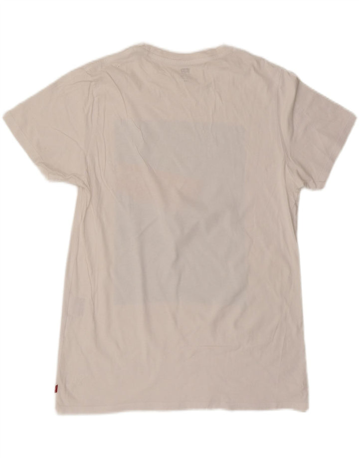 Tricou grafic LEVI'S pentru femei Top UK 16 Large White