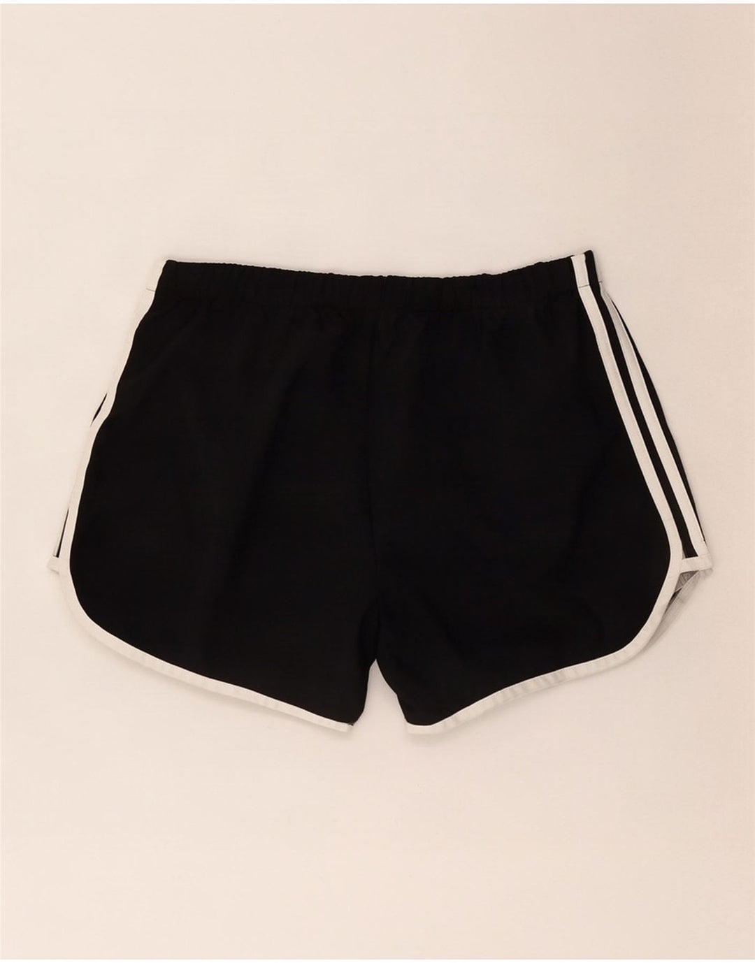 Pantaloni scurți sport Climalite Adidas pentru femei UK 14 Poliester mediu negru
