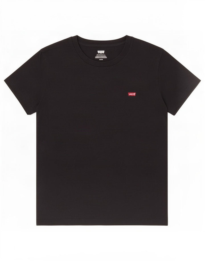 Tricou pentru femei Levi's Top UK 10 Small Black Bumbac