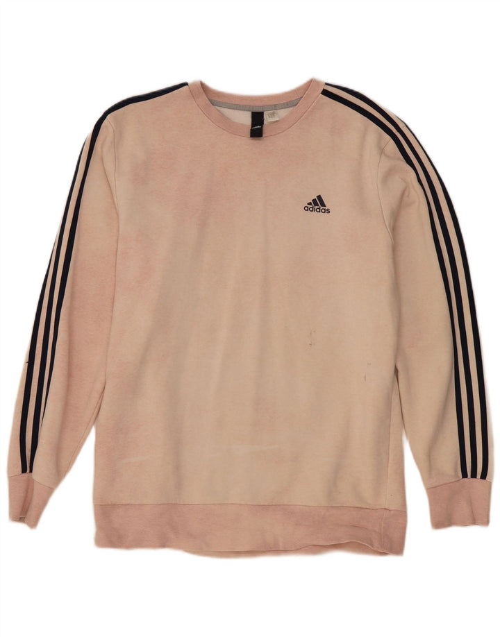 Pulover pentru bărbați Adidas Graphic Regular Fit Pulover mare roz