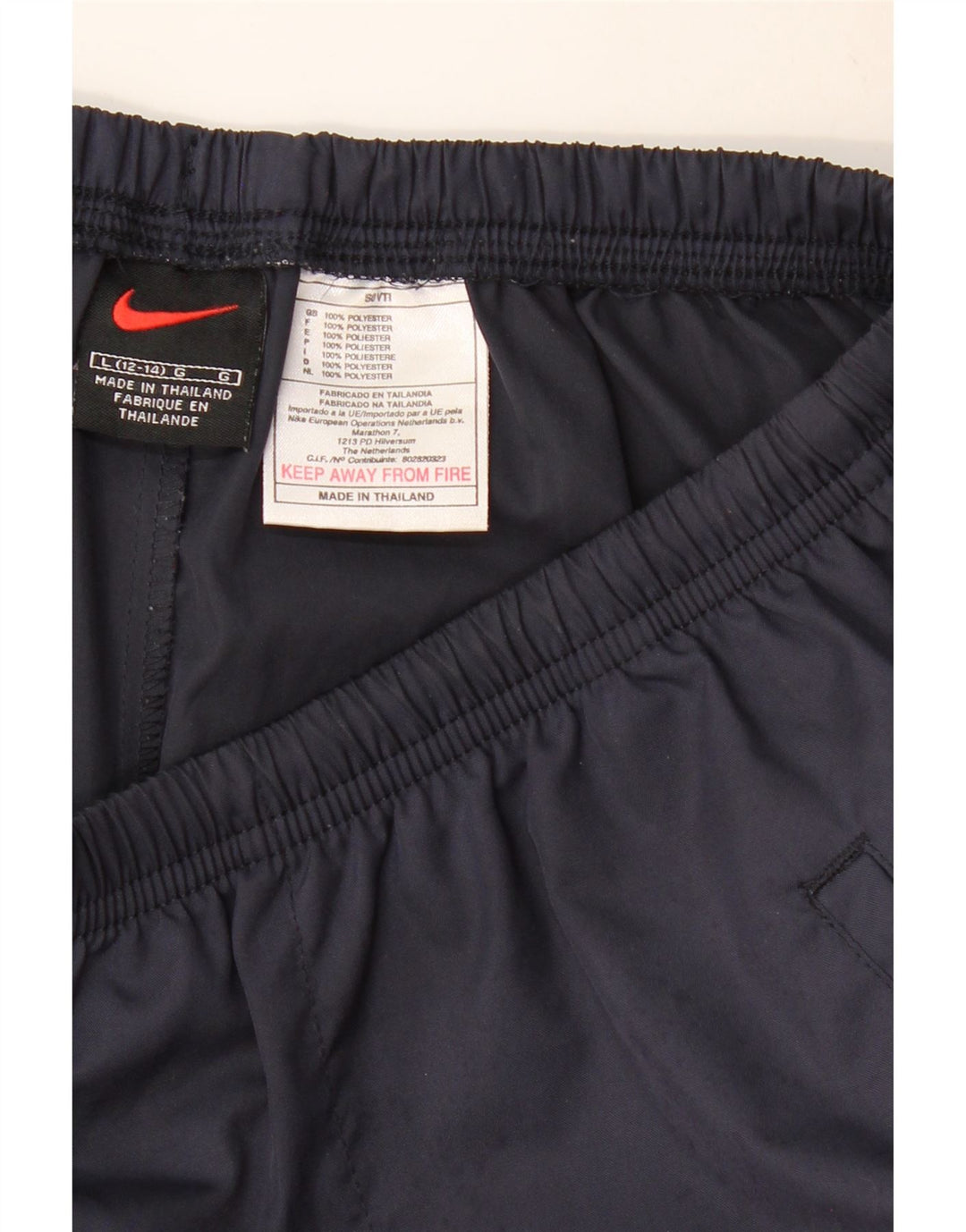 Pantaloni de trening NIKE pentru femei US 12/14 mare, albastru, poliester