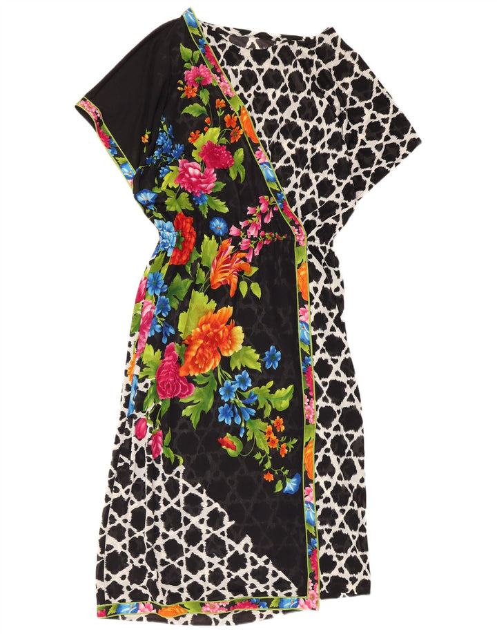 Rochie vintage pentru femei UK 14 Medium Multicolor Floral