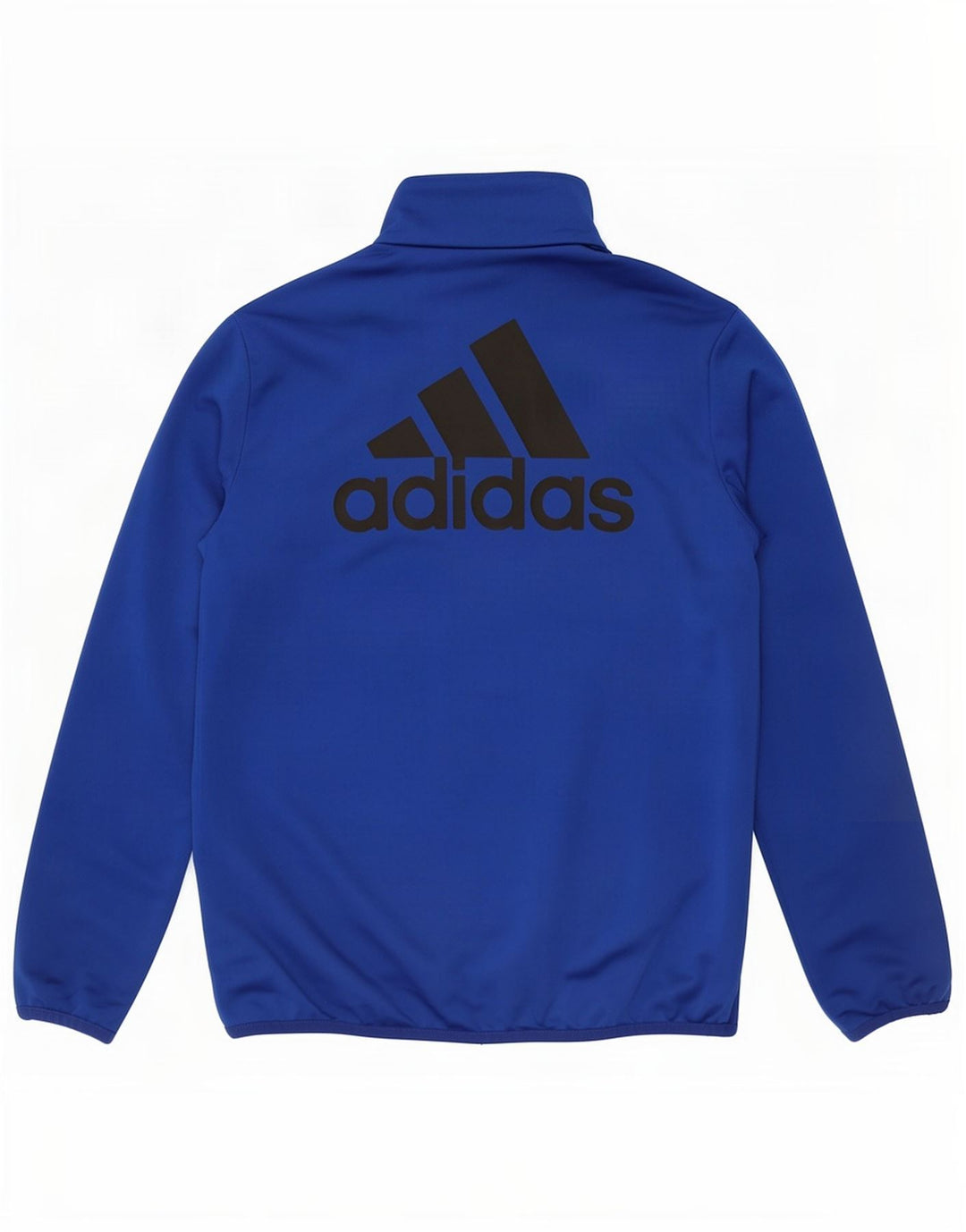 Jachetă de top pentru trening cu grafic pentru băieți Adidas 11-12 ani poliester albastru