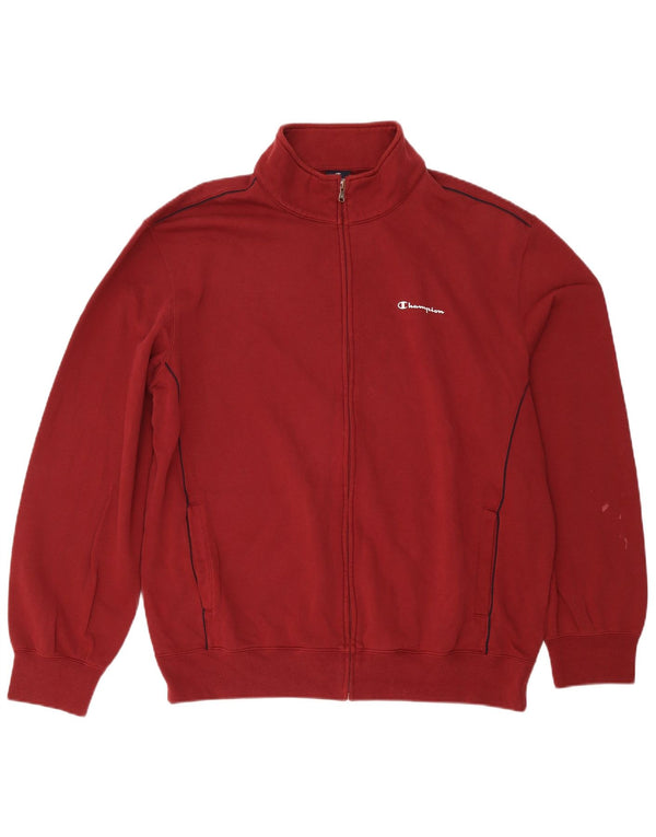 Jachetă pentru trening pentru bărbați Champion 3XL, bumbac burgundy