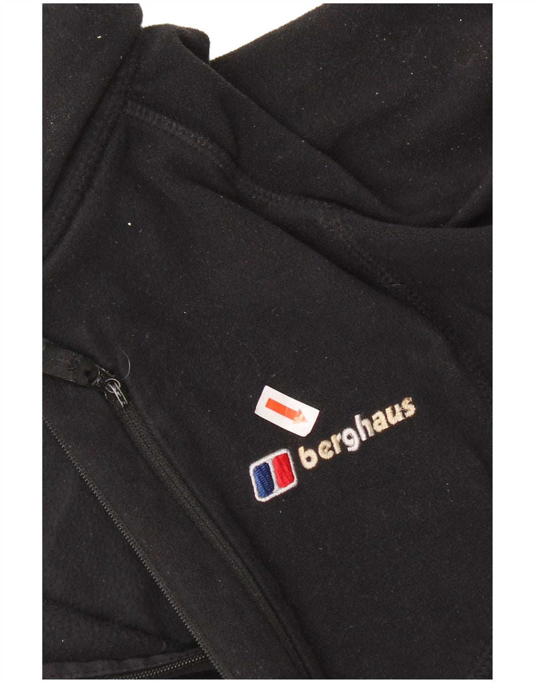 Jumper pentru bărbați Berghaus, din lână, cu fermoar, 2XL, poliester negru