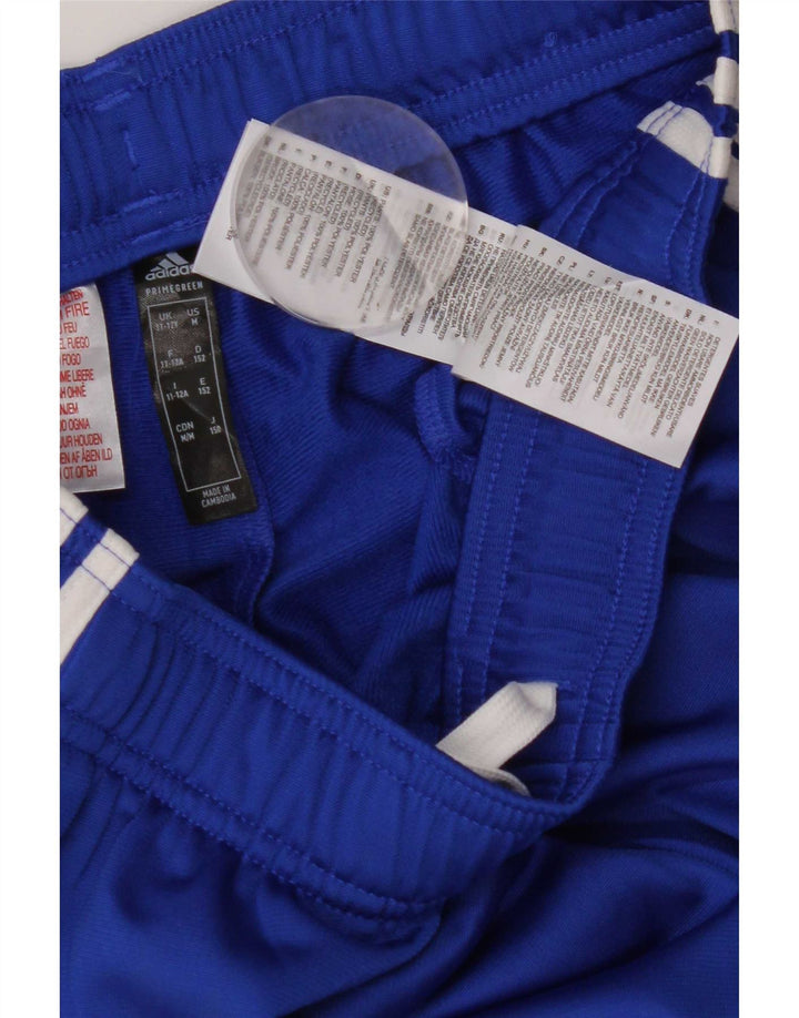 Pantaloni de trening Adidas baieti Joggeri 11-12 ani poliester albastru