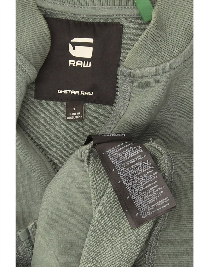 G-Star Trening pentru bărbați Top Jachetă Mic Verde Bumbac
