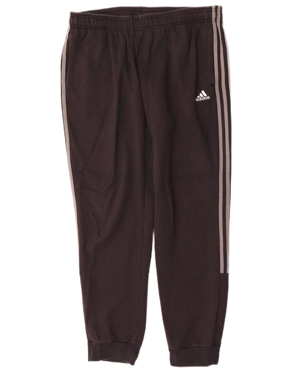 Pantaloni de trening Adidas pentru bărbați Joggeri XL bumbac negru
