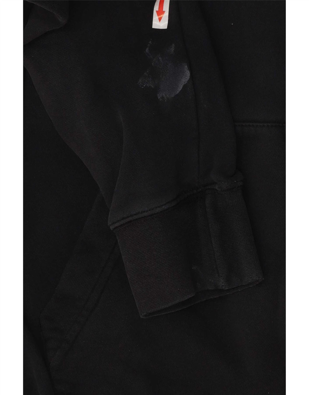 Pulover Nike pentru bărbați, cu fermoar, bumbac mediu negru