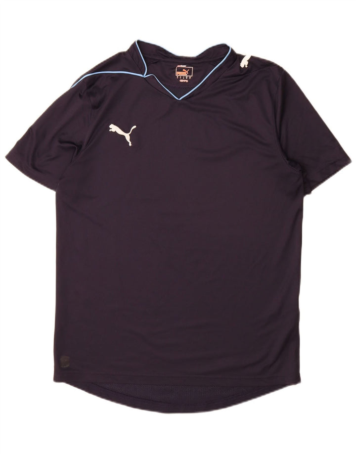 Tricou pentru bărbați Puma Top Mediu Bleumarin Poliester