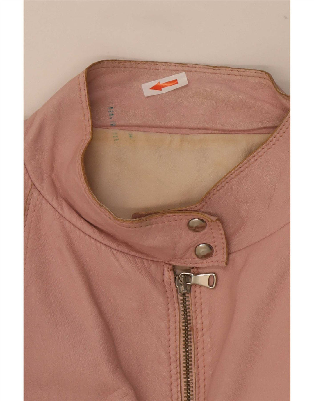 Jachetă Racer din piele pentru femei Wanted IT 48 XL roz