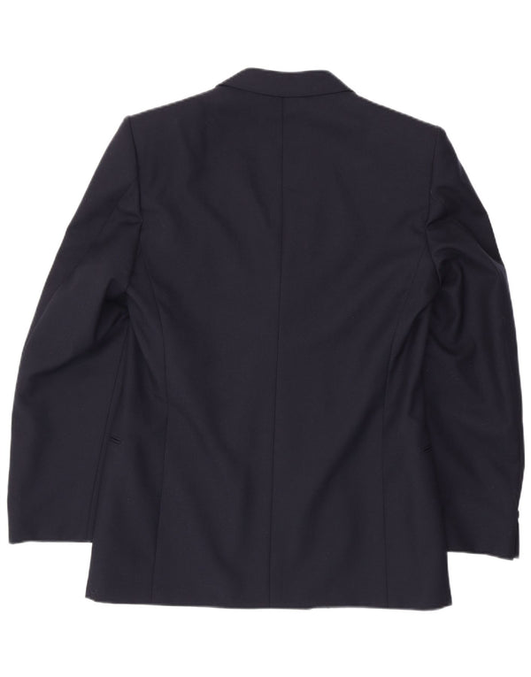 FACIS Jachetă pentru bărbați cu două pieptări IT 52 XL Lână virgină bleumarin