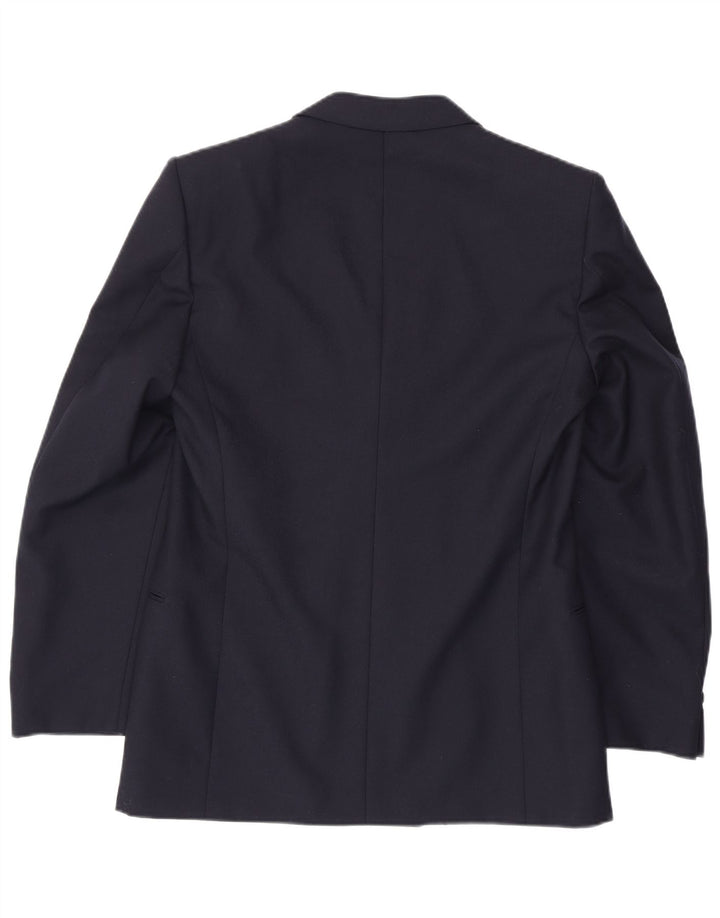 FACIS Jachetă pentru bărbați cu două pieptări IT 52 XL Lână virgină bleumarin