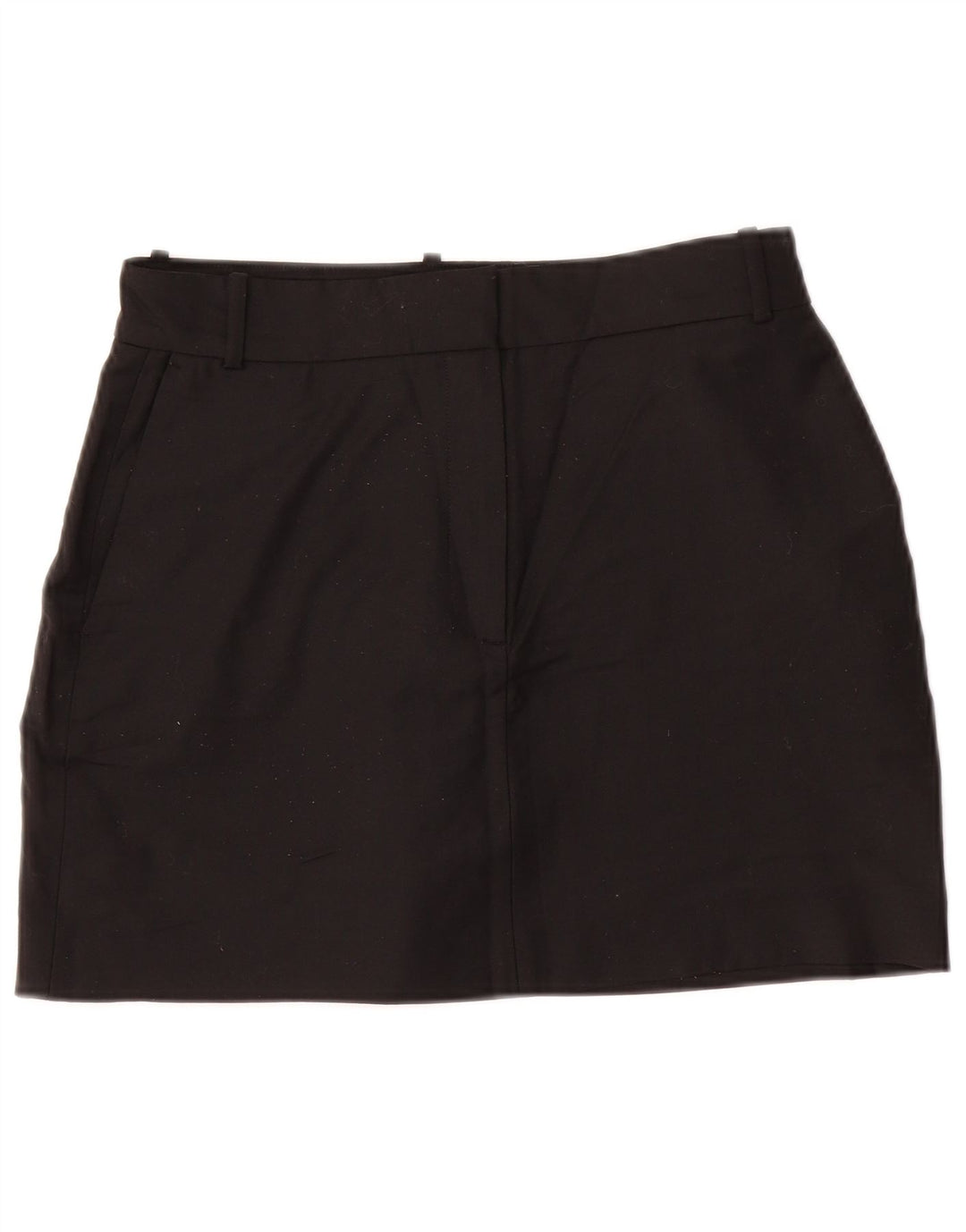 Fusta mini pentru femei ZARA Medium W28 Poliester negru
