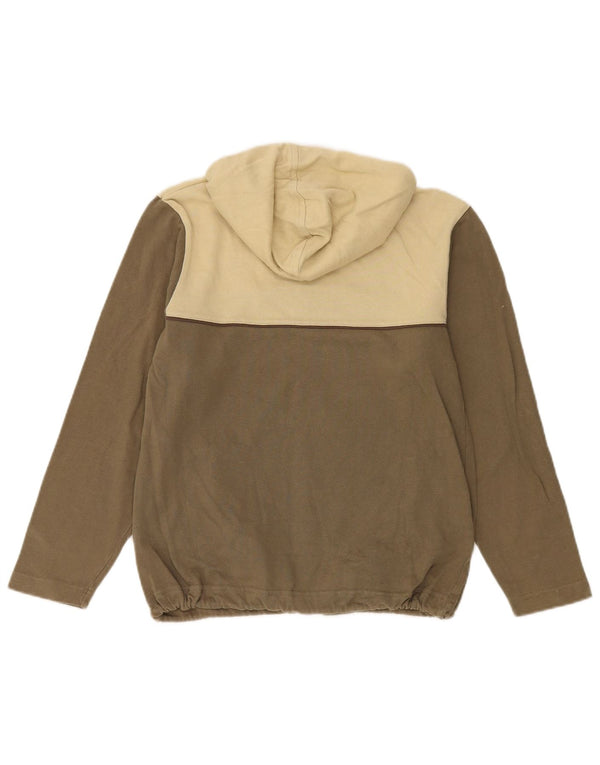 Pulover Reebok pentru femei UK 12 Medium Khaki Colorblock Bumbac