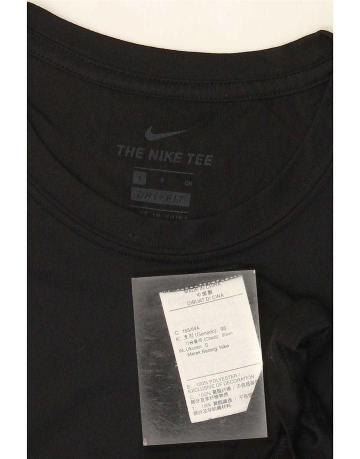 Tricou Nike Dri Fit pentru bărbați Top mic poliester negru
