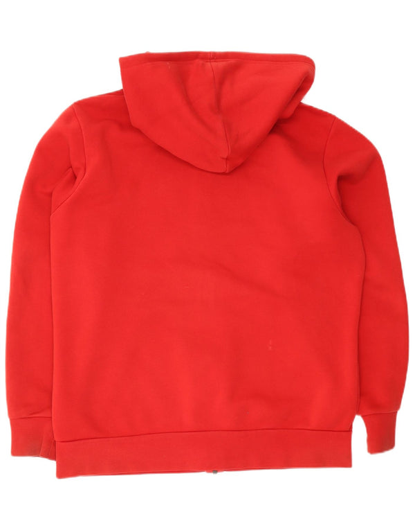 Pulover Adidas pentru bărbați, cu fermoar, XL, bumbac roșu