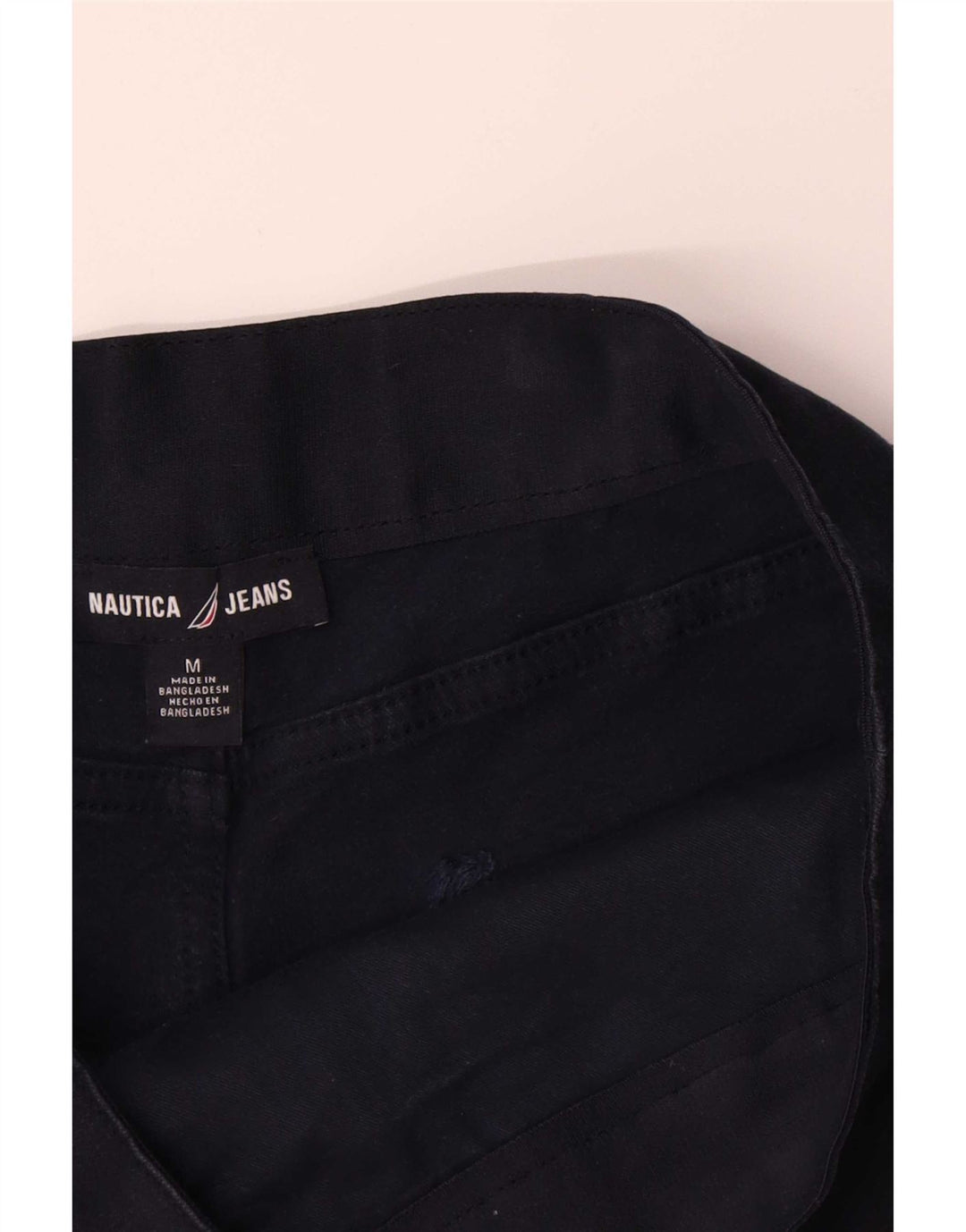 Pantaloni scurți chino Nautica pentru femei, mediu W30, bumbac bleumarin
