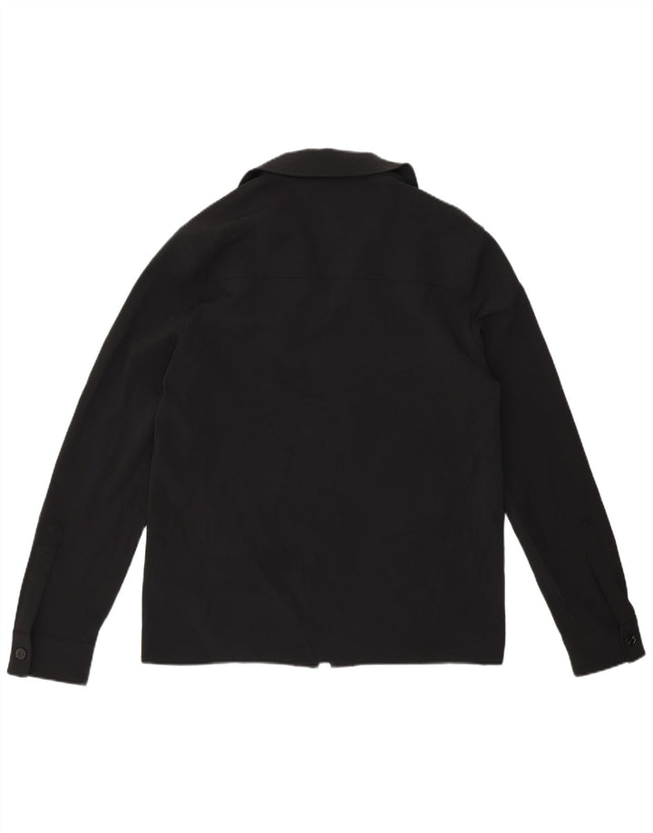 Cămașă pentru bărbați ZARA Poliester mediu negru