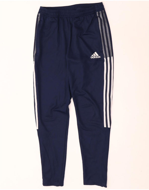 Pantaloni de trening Adidas Aeroready pentru bărbați, poliester, albastru mic