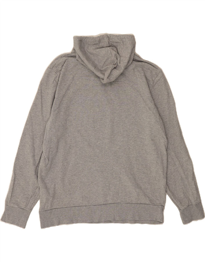 LEVI'S Mens Graphic Hoodie Jumper Large Grey Cotton Vintage Levi's and Second-Hand Levi's from Messina Hembry 