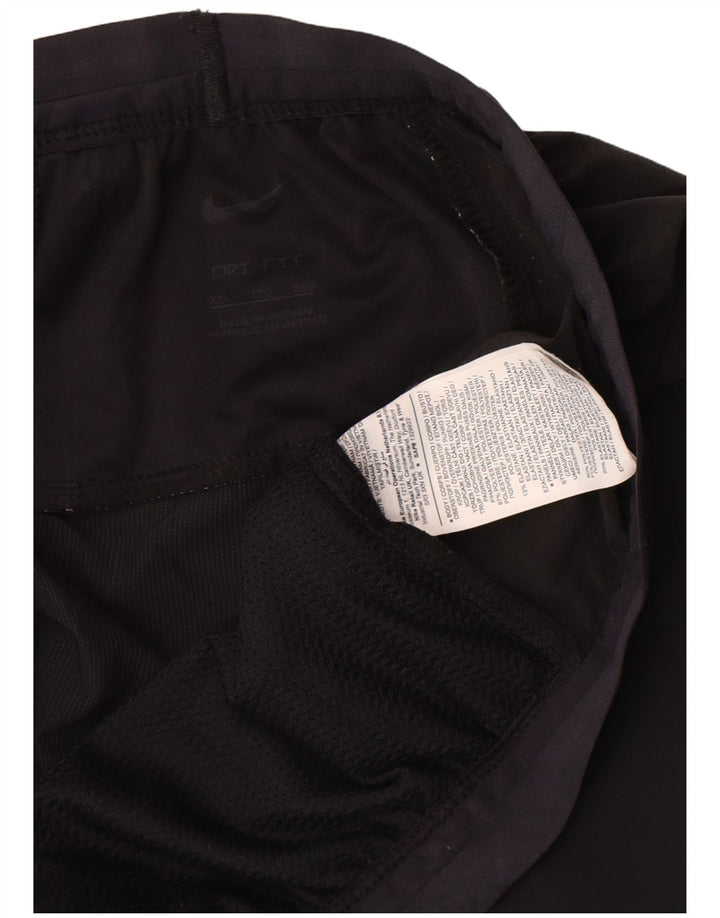Pantaloni de trening Nike pentru bărbați 2XL, poliester negru
