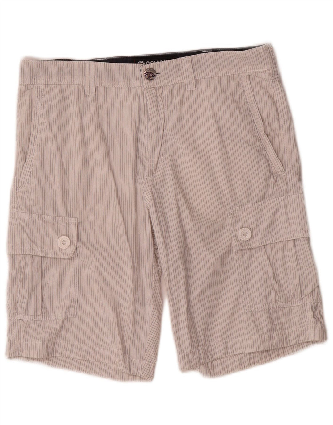Pantaloni scurți cargo pentru bărbați Colmar IT 48 Medium W32 Bumbac cu dungi gri