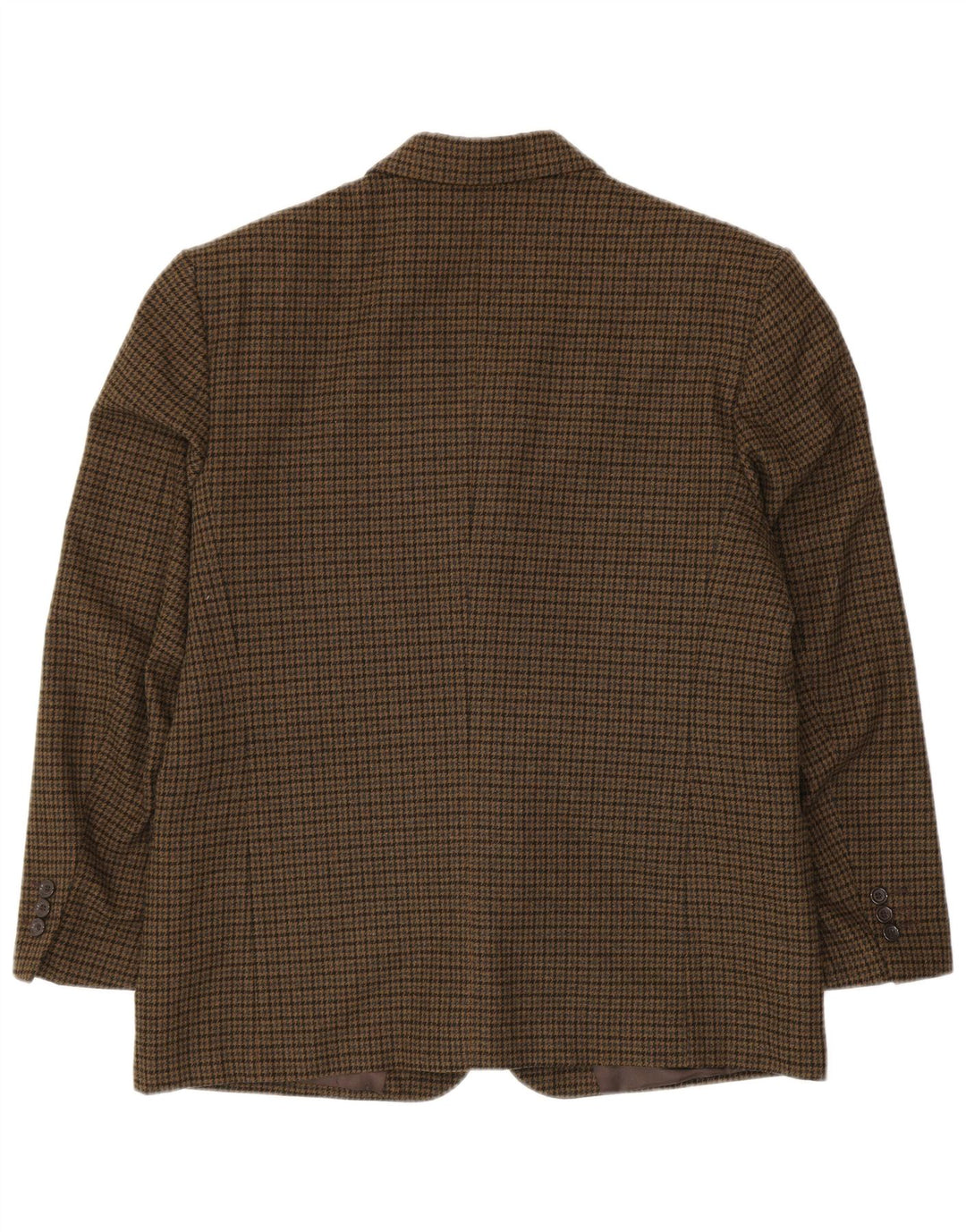 PETRELLI Jachetă pentru bărbați IT 51 Lână virgină din picior de găina mare kaki