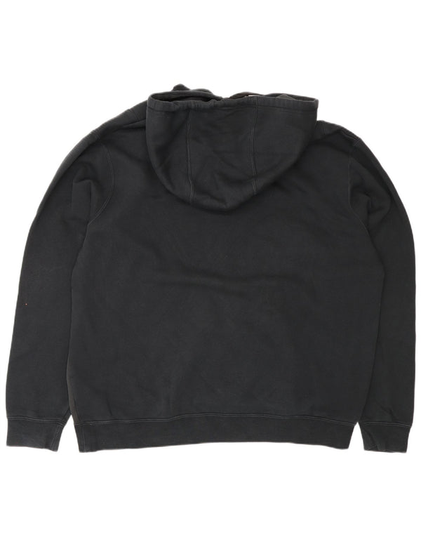 Pulover Nike pentru bărbați, cu formă relaxată, cu glugă, mare, negru, sport