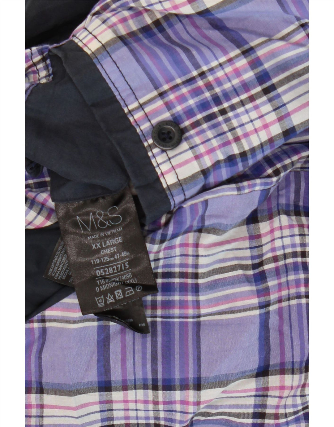 Geacă bomber pentru bărbați Marks & Spencer UK 44 2XL poliester bleumarin
