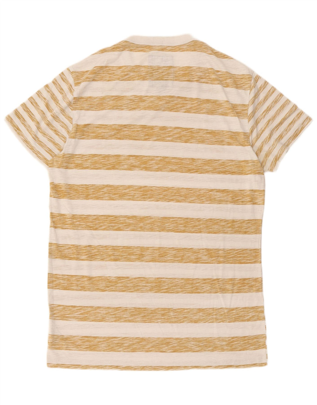 Tricou Bărbați G-Star Top mare, bej, cu dungi din bumbac