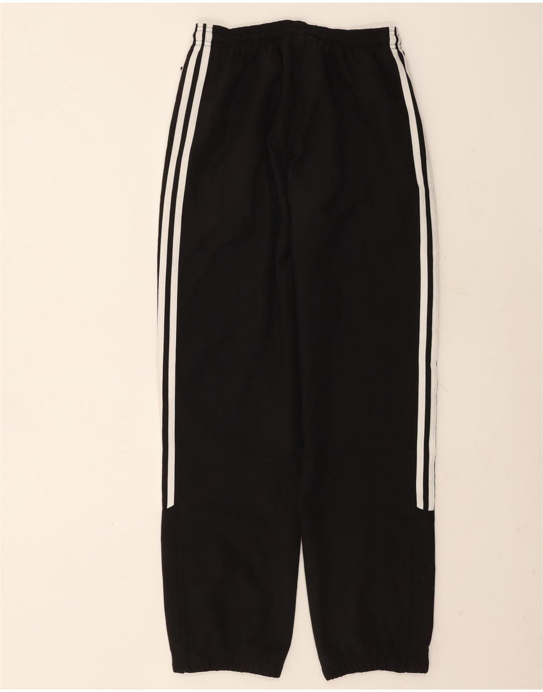 Pantaloni de trening Adidas pentru femei Joggeri UK 10 Poliester negru mic