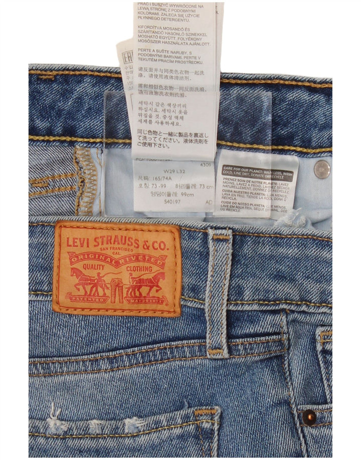 Blugi Levi'S 712 Slim W29 L32 Bumbac albastru