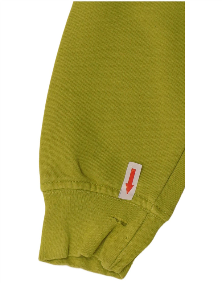 Hanorac grafic pentru bărbați Fila Pulover verde mediu Colorblock
