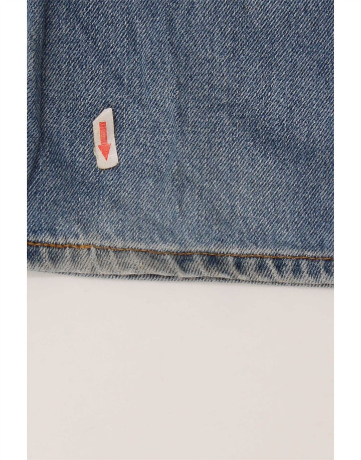 Blugi drepti pentru bărbați Levi's 505 W33 L30 Bumbac albastru