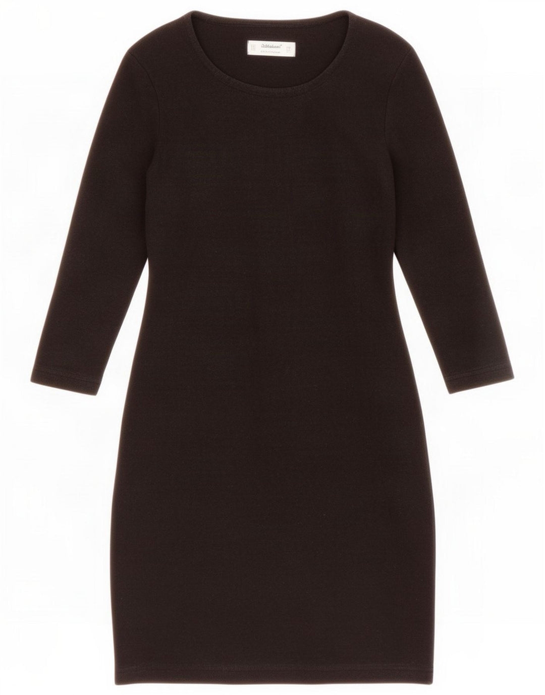 Rochie de bază cu mânecă lungă pentru femei St Michael UK 12 Medium Black