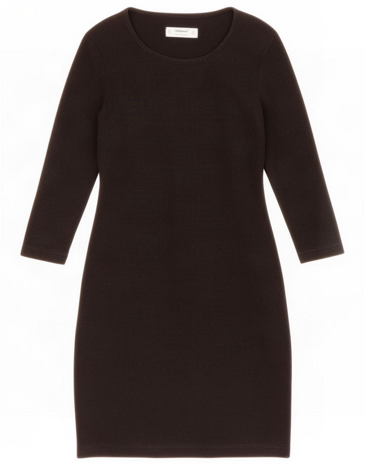Rochie de bază cu mânecă lungă pentru femei St Michael UK 12 Medium Black