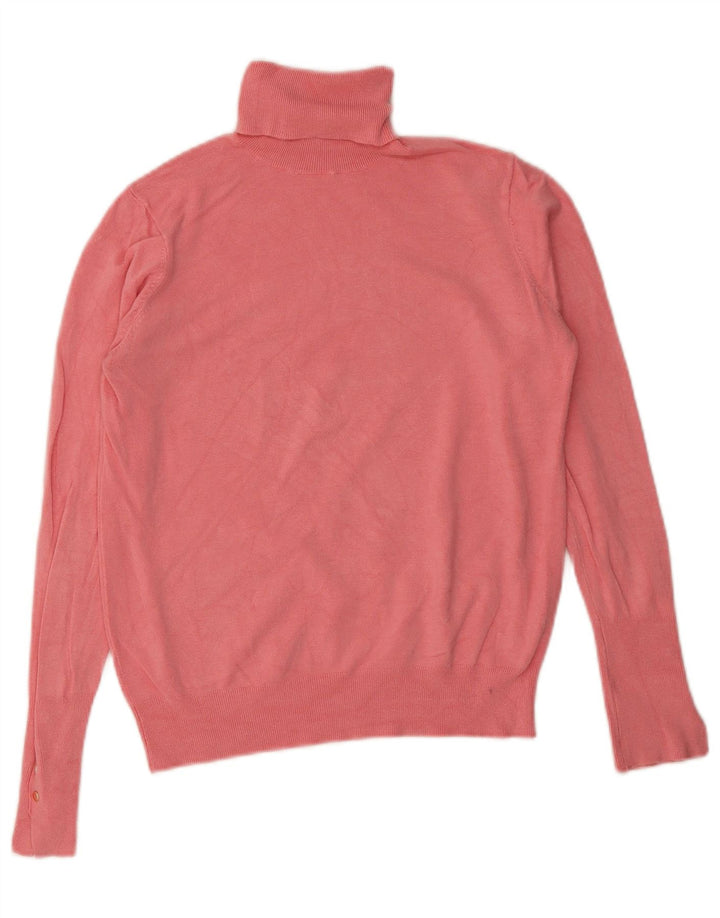 Pulover pentru femei cu gât rulat Zara UK 10 mic roz